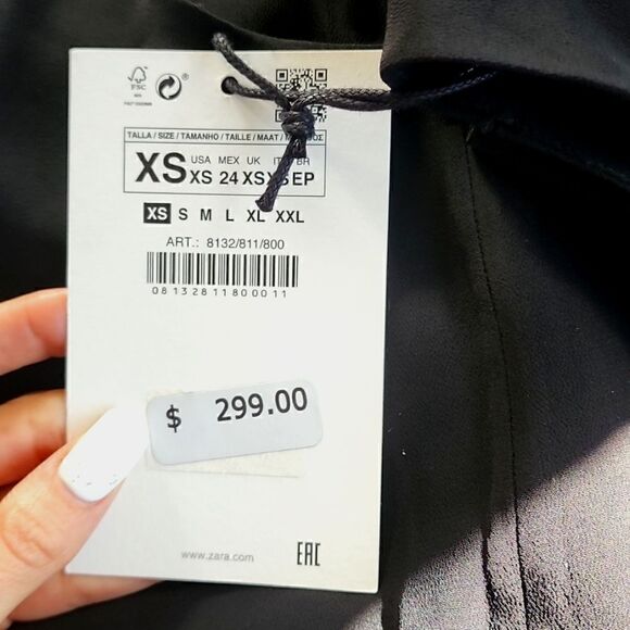 ZARA NARCISO RODRIGUEZ OVERSIZED JUMPSUIT COLLAB ZARA AND NARCISO - Picture 10 of 11